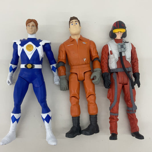 12" Action Figures Blue Power Ranger Buzz Lightyear Orange Suit Star Wars Pilot - Warehouse Toys