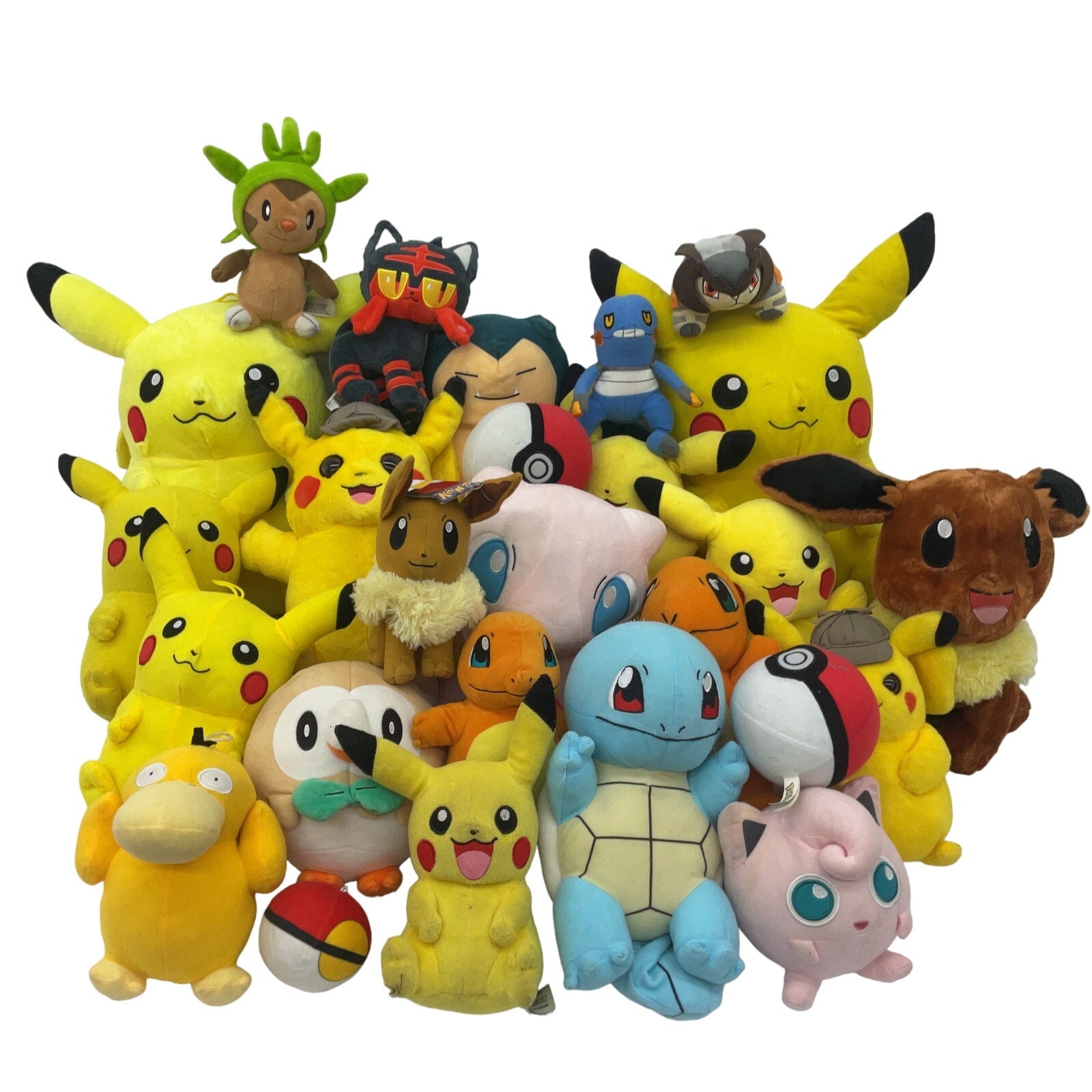 Shops Pokemon plush Lot pikachu and Squirtle