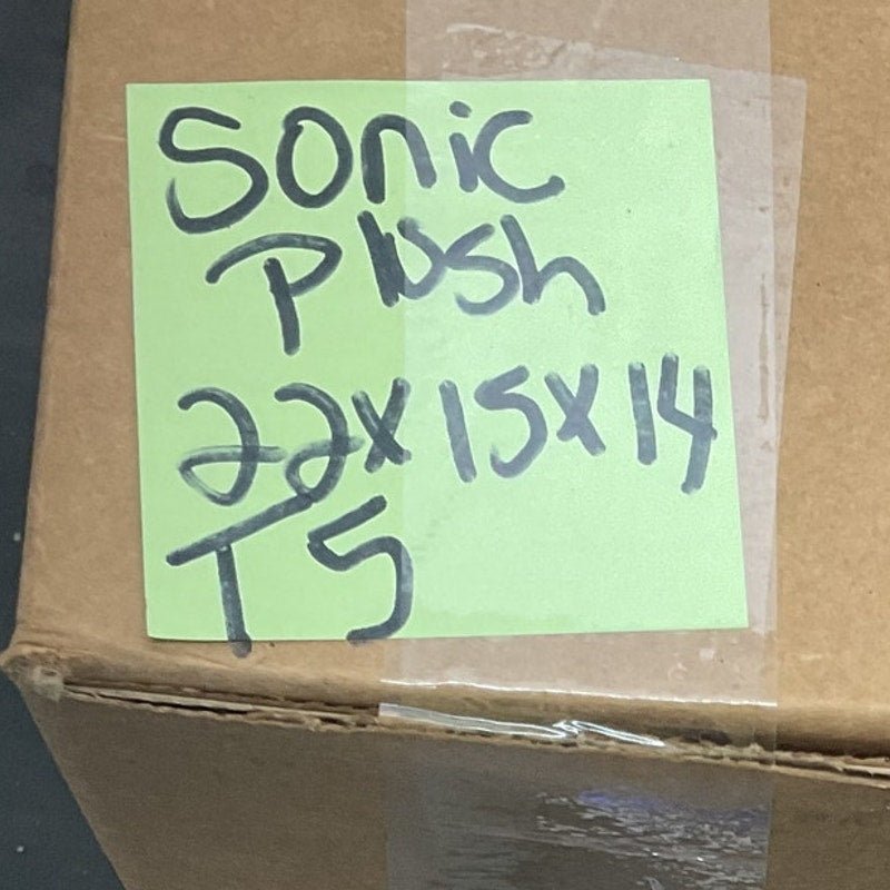 12lb Lot Vintage & New Sonic The Hedgehog Plush Knuckles Tails Shadow Preowned - Warehouse Toys