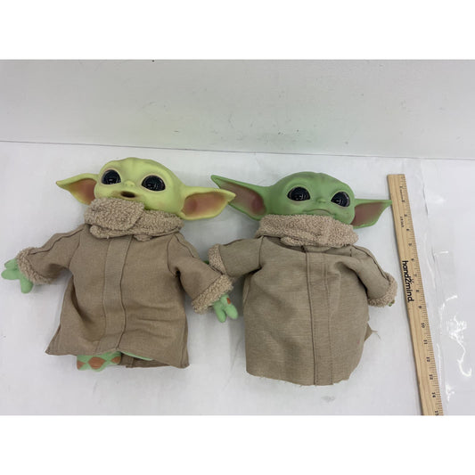2 Star Wars Baby Yoda Grogu Green Stuffed Animal - Other Toys & Hobbies - Warehouse Toys