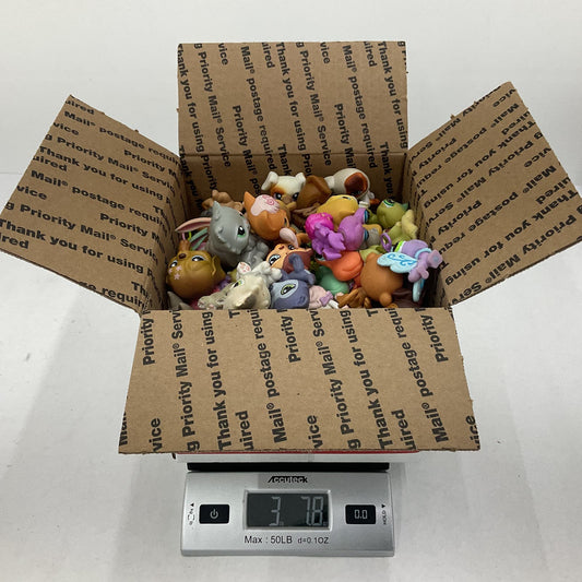 3.5LB LOT Vintage Y2K Hasbro Littlest Pet Shop All with Magnets Collectible Toys - Warehouse Toys