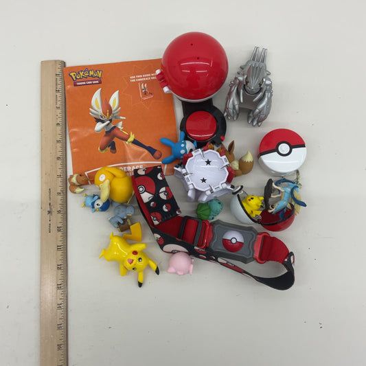 Pokemon Nintendo Assorted Figures Accessories Poke Balls Toys Used