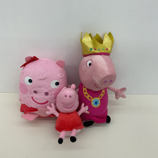 Peppa Pig Pink Character Plush Dolls Toys Used