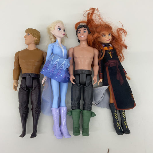 Mixed Disney Prince & Princess Fashion Play Dolls Used Various