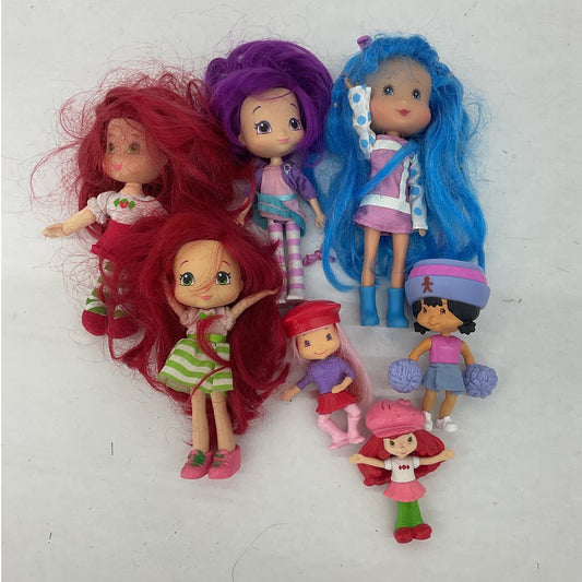 Strawberry Shortcake Multicolor Play Doll Toys Wholesale Lot Red Blue