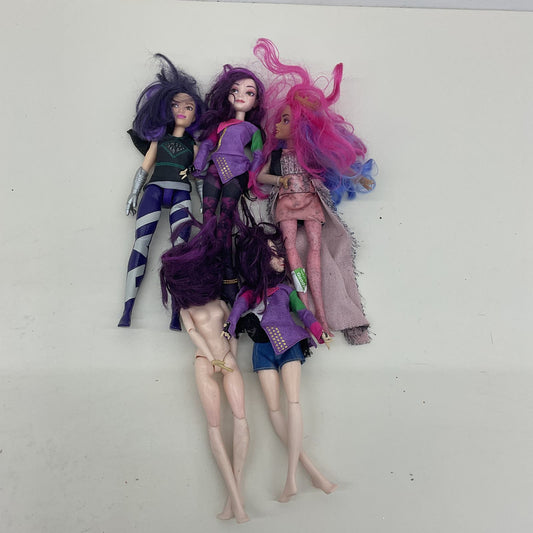 Disney The Eternals Purple Hair Fashion Play Dolls Loose Used