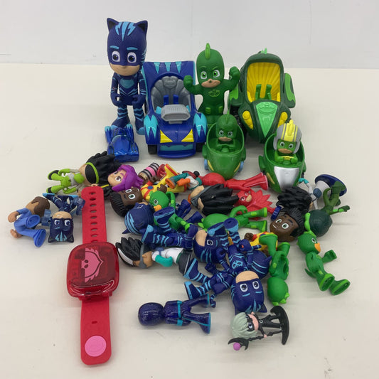 PJ Masks Assorted Action Figures Cake Toppers Toys Gekko Catboy Owlette Used