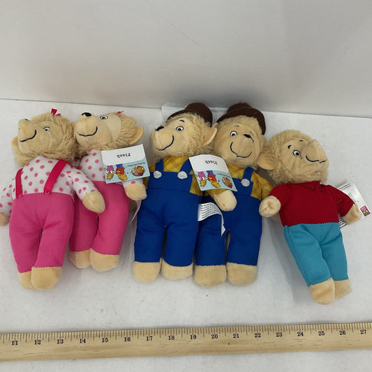 Berenstain Bears Plush Storybook Character Stuffed Animal Bear Plush Lot - Warehouse Toys