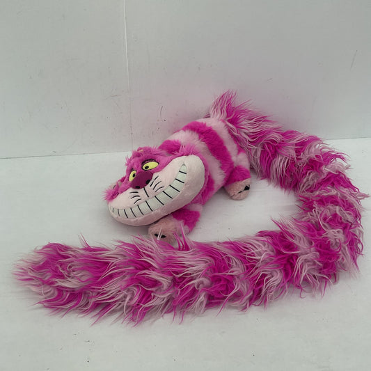Cheshire Cat Alice in Wonderland Disney Pink Stuffed Animal Toy Cat Plush - Warehouse Toys
