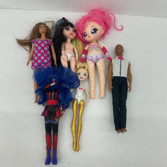 COOL LOT Mixed Fashion Dolls Na Na Surprise Barbie Ken Rainbow High ETC Used - Warehouse Toys