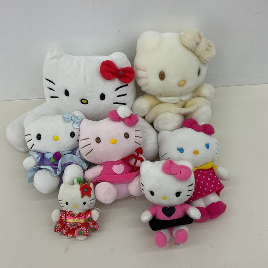 Cute Cuddly LOT Sanrio Hello Kitty Character Plush Dolls Stuffed Animals - Warehouse Toys