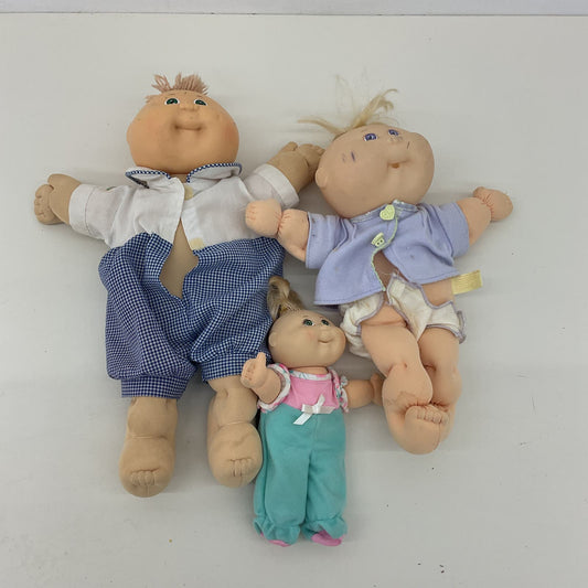 CUTE LOT 3 CPK Cabbage Patch Kids Baby Dolls Soft Body Newborn Used - Warehouse Toys