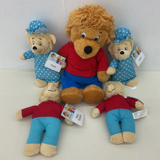 Cute LOT Berenstain Bears Family Plush Ma Bear Brother Bear - Warehouse Toys