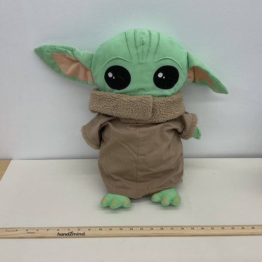 CUTE Star Wars Large Pillow Soft 17" Baby Grogu Yoda Plush Doll Toy Stuffed - Warehouse Toys