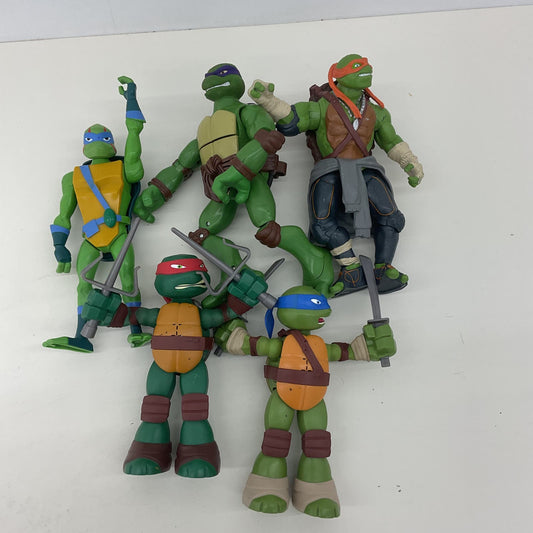 TMNT Teenage Mutant Ninja Turtles Character Action Figures Mixed LOT Leo Mikey