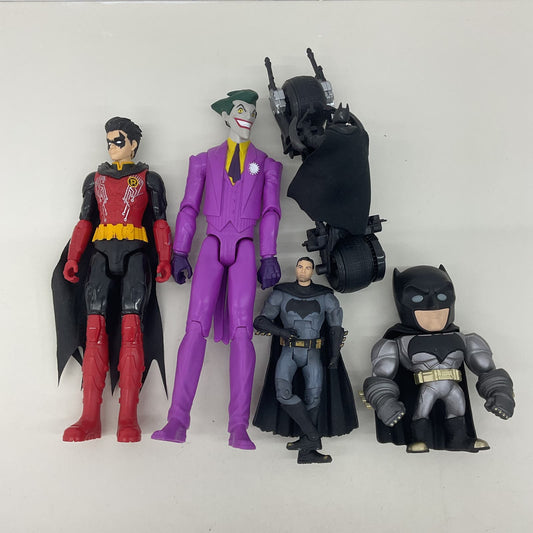 DC Comics Batman Joker Action Figures Toys Cake Toppers LOT Robin Motorcycle - Warehouse Toys