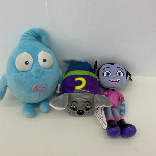 Disney Blue Demi Vampirina Plush Dolls & Chuck E Cheese Mouse Plush Stuffed Toys - Warehouse Toys