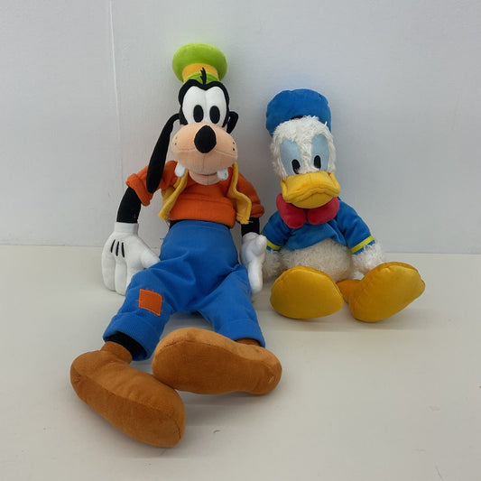 Disney Classic Character LOT Goofy Donald Duck Plush Stuffed Toys - Warehouse Toys