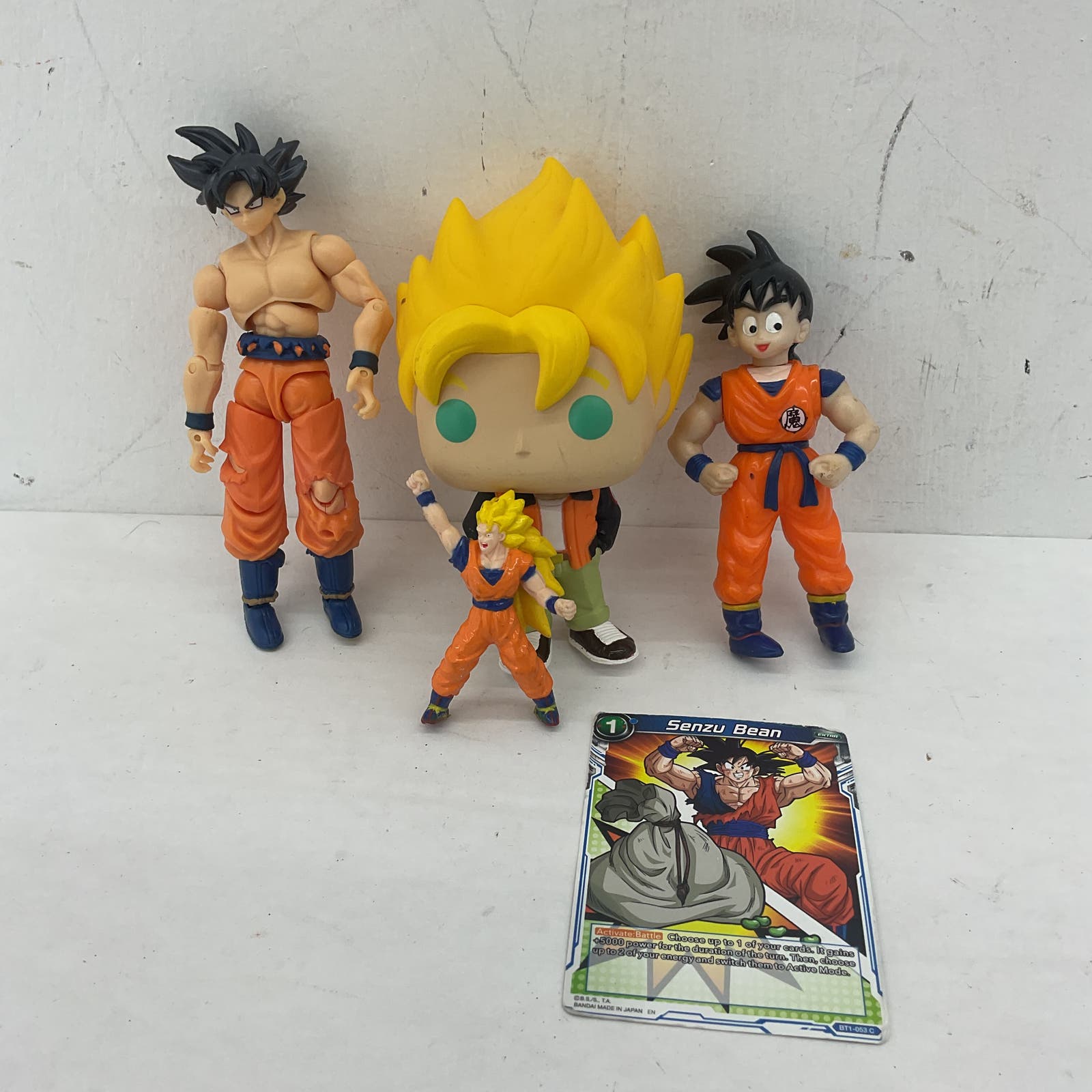 Dragon Ball Z Mixed Used Action Figures Funko Pop Cake Toppers