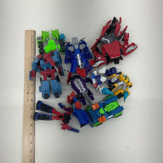 Transformers Robots Action Figures Figurines Cake Toppers Optimus Prime Used