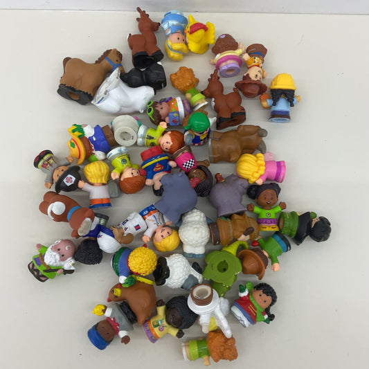 Fisher Price Mixed Various Little People Character Figures Animals Careers Used