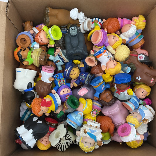 Fisher Price Little People Multicolor Toy Lot Police Monkey Zebra - Warehouse Toys