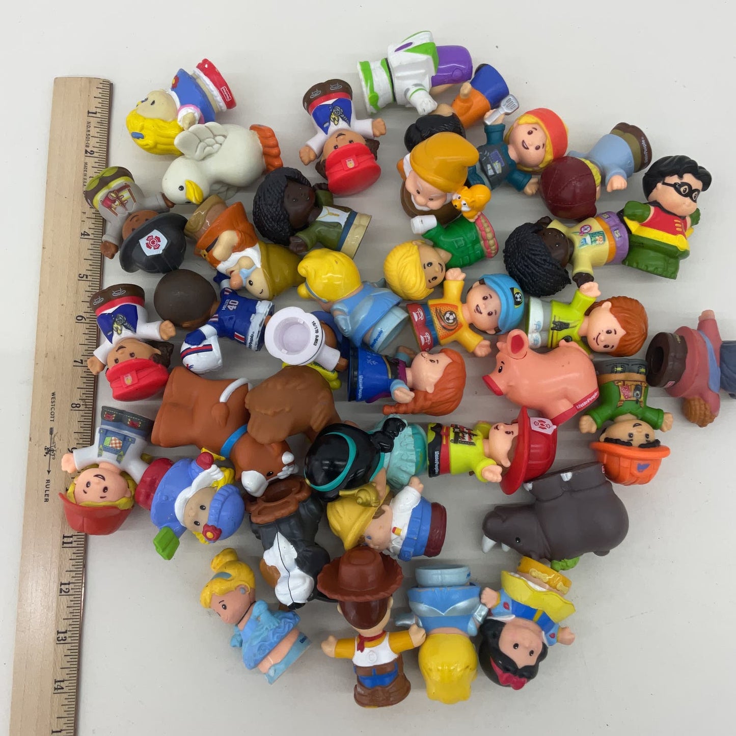Fisher Price Little People Used Mixed LOT Animals Career Occupations Characters - Warehouse Toys
