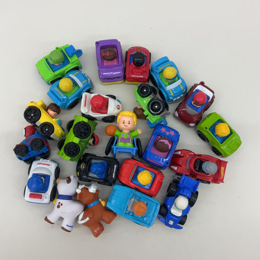 Fisher Price Little People Vehicles Cars Trucks LOT Toys Wheelchair Animals - Warehouse Toys