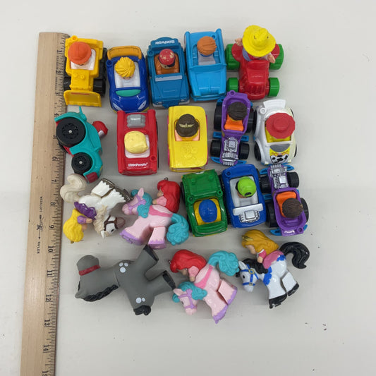 Fisher Price Little People Vehicles Toy Cars Used Loose Mixed Various Designs - Warehouse Toys