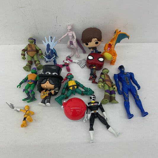 Funko Slash Ninja Turtles Pokemon Spiderman Multicolor Figure Toy Wholesale Lot - Warehouse Toys