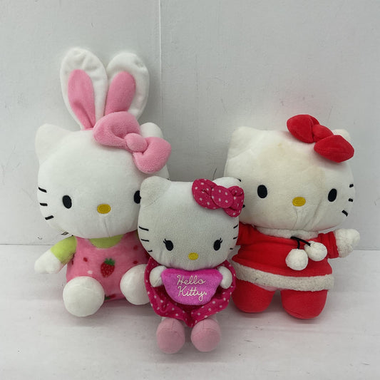 Hello Kitty Sanrio White Cat Pink Red Stuffed Animal - Other Toys & Hobbies - Warehouse Toys