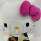 Hello Kitty Sanrio White Stuffed Animal Camo Outfit Pink Bow Plush - Warehouse Toys