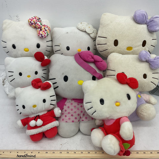 Hello Kitty Sanrio White Stuffed Animal Wholesale Plush Toy Lot - Warehouse Toys