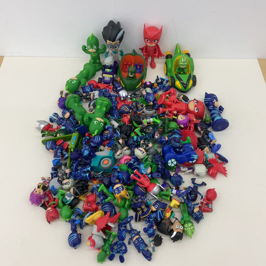 HUGE 10 lbs LOT PJ Masks Vehicles Cars Action Figures Cake Toppers Toys LOT - Warehouse Toys