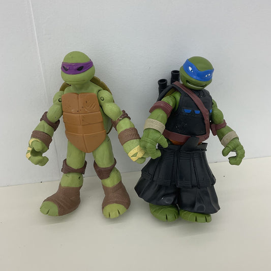 Large TMNT Teenage Mutant Ninja Turtles Action Figures Leo Leonardo Donatello - Warehouse Toys