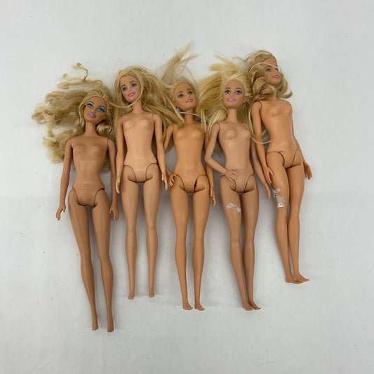 Loose Barbie Dolls LOT Blonde Hair Used - Warehouse Toys