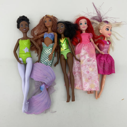 Loose LOT Barbie Mattel Dolls & Others Mixed Black & Caucasian Blonde Used - Warehouse Toys