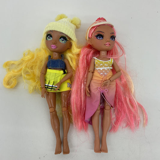 Loose LOT MGA Rainbow High Pacific Coast Fashion Play Dolls Used - Warehouse Toys