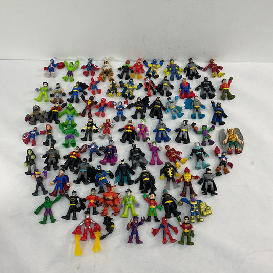 LOT 3 lbs Fisher Price Imaginext Superfriends Action Figure Toys Marvel Disney - Warehouse Toys