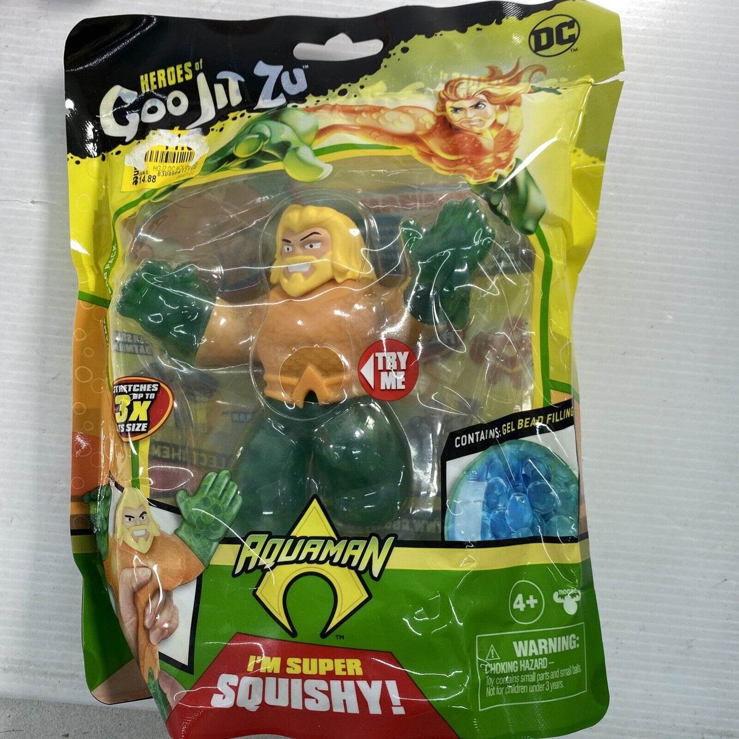 LOT 30 Moose Stretchy Squishy Goo Jit Zu Armstrong Hero Rubber Action Figures - Warehouse Toys