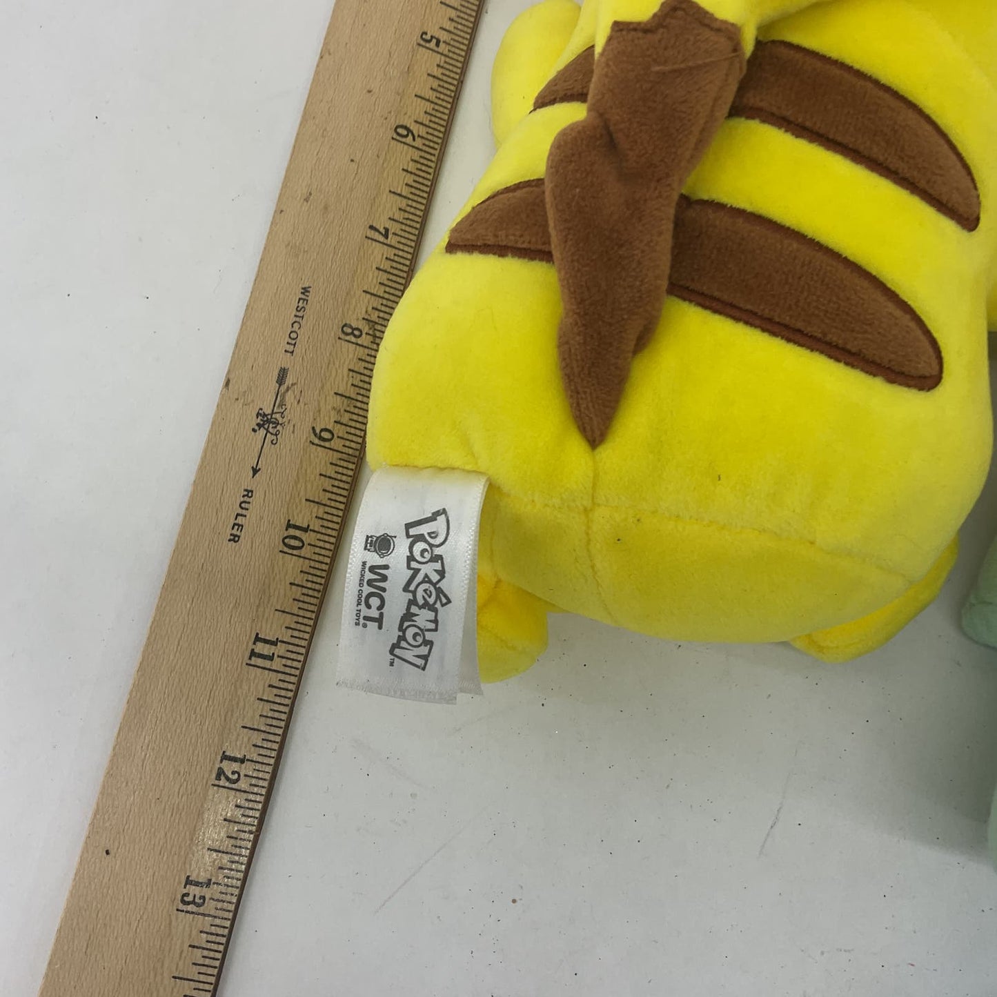 LOT Nintendo Pokemon Yellow Pikachu Green Squirtle Riolu Character Plush Dolls - Warehouse Toys