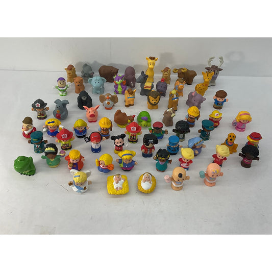 LOT of 21 lbs Fisher Price Little People Toy Figures People Animal Toys Disney - Warehouse Toys