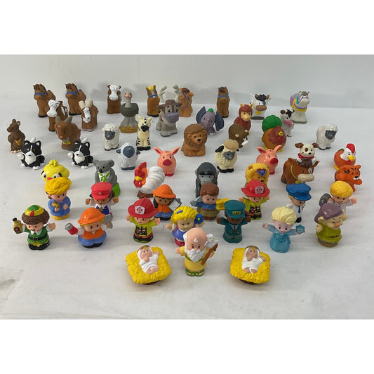 LOT of 23 lbs Fisher Price Little People Action Figure Animal People Toys Used - Warehouse Toys