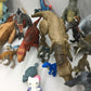 LOT of 52 Jurassic Park Jurassic World Dinosaurs T Rex Plush Toy Figures Used - Warehouse Toys