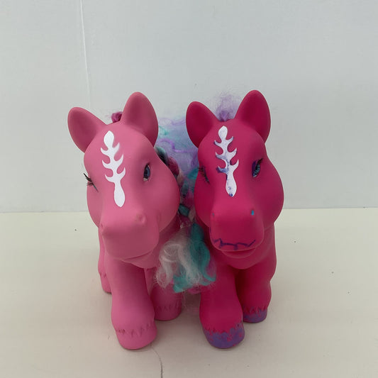 Magic Meadows Pink Pony Ponies Toy Play Dolls LOT of 2 Used - Warehouse Toys