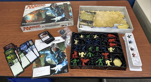 Magic the Gathering Planeswalker Tactical Board Game Used RPG Role Playing - Warehouse Toys