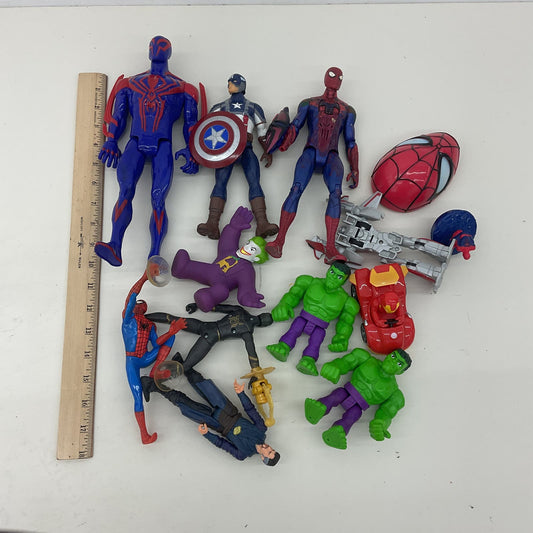 Marvel & Others Mixed Action Figures Avengers Captain America Hulk Spiderman - Warehouse Toys