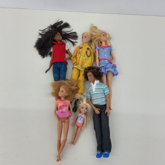 Mattel Barbie & Others Loose Fashion Dolls Toys Used African American Caucasian - Warehouse Toys