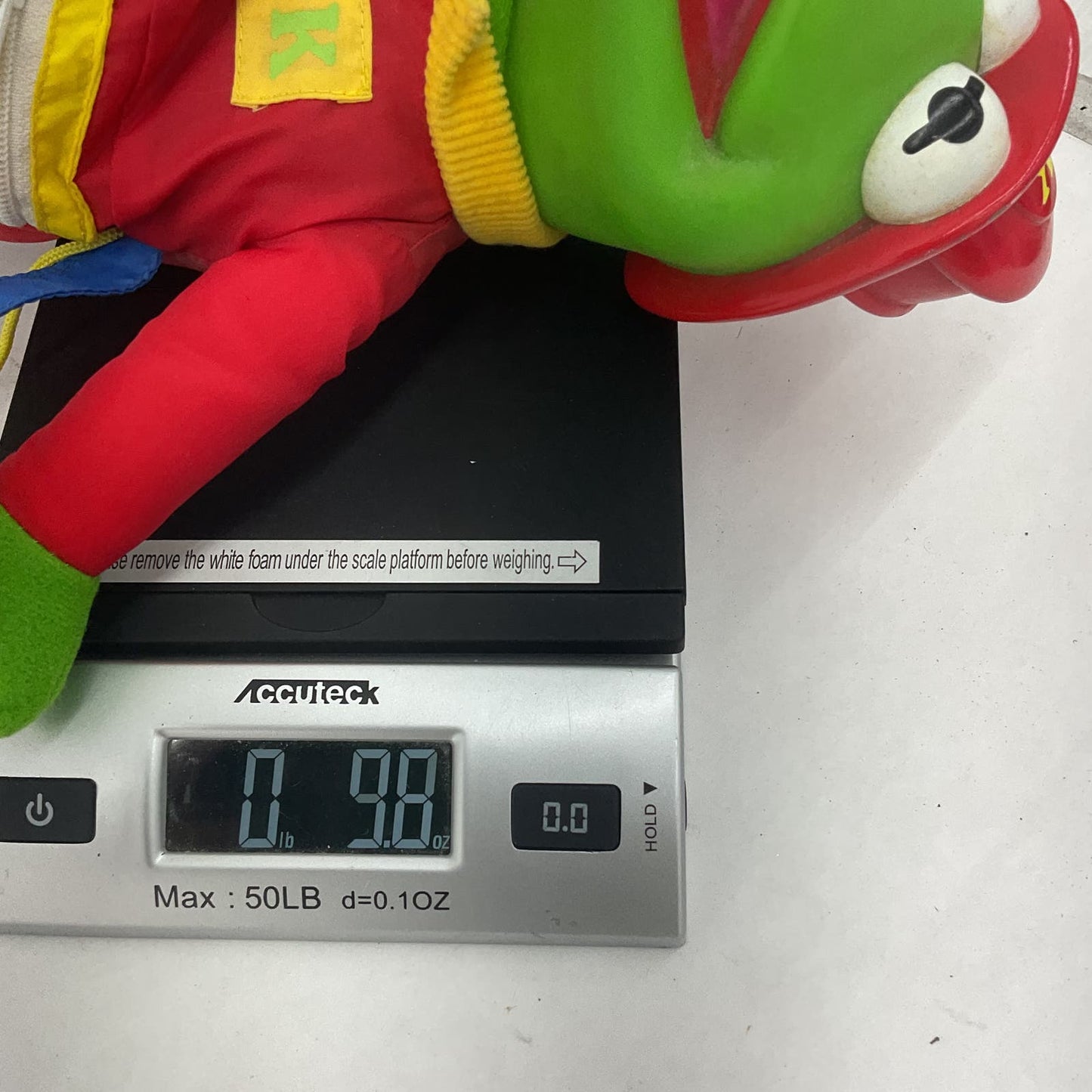 Mattel Kermit the Frog Muppets Firefighter Stuffed Animal Plush Doll Toy 1990 - Warehouse Toys