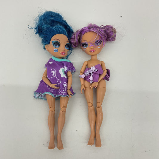MGA Fashion Doll LOT 2 Rainbow High Toy Dolls Loose Used - Warehouse Toys